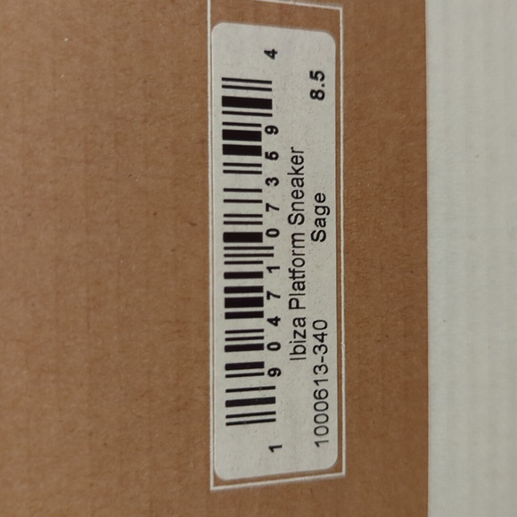 NIB Soludos Ibiza Platform, Sage Green, Size 8.5 - Picture 9 of 9